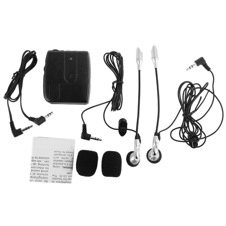 Interfono cablato per moto a 2 pezzi con audio stereo - immagine 2
