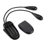 Clip doppio braccio con luce LED per lettura e campeggio