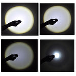 Mini torcia telescopica 2200 lumen in alluminio