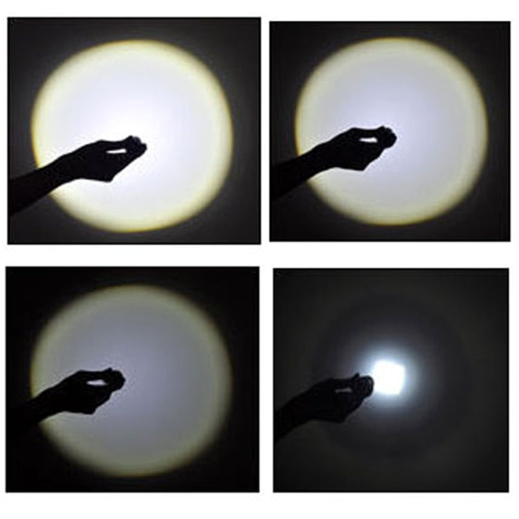 Mini torcia telescopica 2200 lumen in alluminio