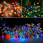 Luce RGB 100 LED con controller effetto lampeggiante 220V