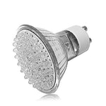 Lampadina faretto LED GU10 3W 60 LED luce calda