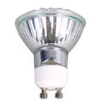 Lampadina faretto LED GU10 3W 60 LED luce calda