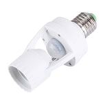 Portalampada con sensore di movimento PIR E27 60W 360°
