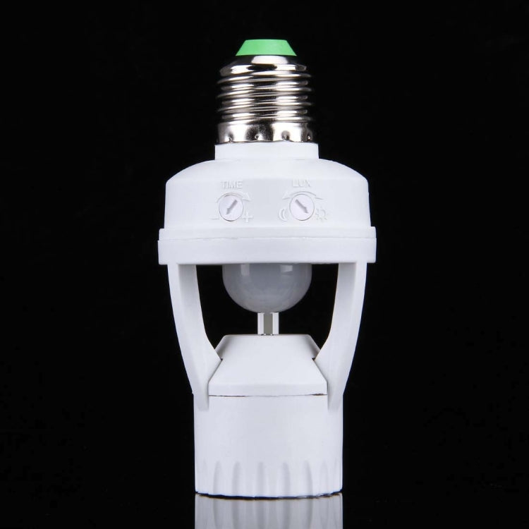 Portalampada con sensore di movimento PIR E27 60W 360°