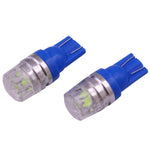 2 Pz Lampadine LED T10 1.5W 60LM Blu per Veicoli 12V