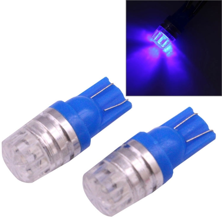 2 Pz Lampadine LED T10 1.5W 60LM Blu per Veicoli 12V