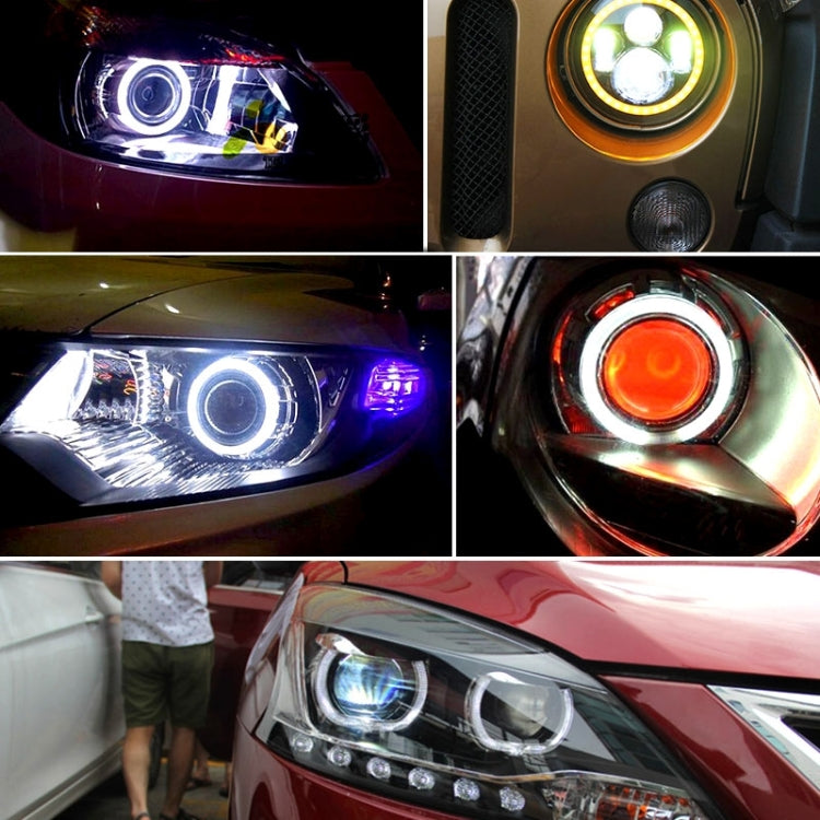 Faro LED Angel Eyes 110mm 5W 180LM per Auto DC 12-24V