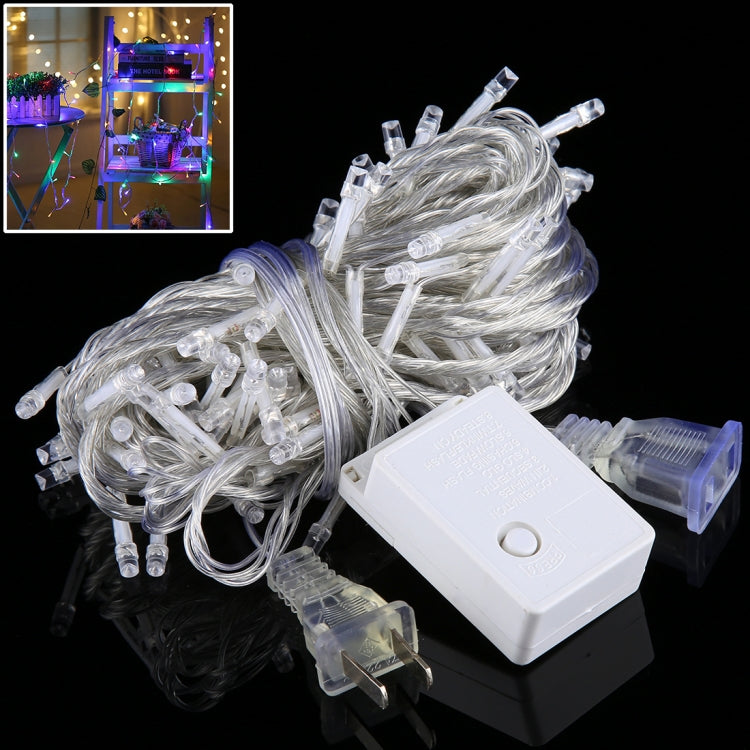 Stringa luminosa 100 LED con controller 8 modalità CA 110V