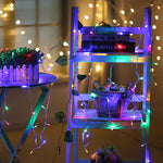 Stringa luminosa 100 LED con controller 8 modalità CA 110V