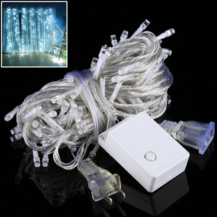 Stringa luminosa 100 LED con controller 8 modalità CA 110V