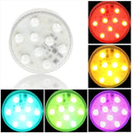 Luce LED 9 LED 13 Colori con Telecomando