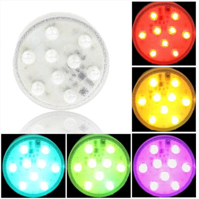 Luce LED 9 LED 13 Colori con Telecomando