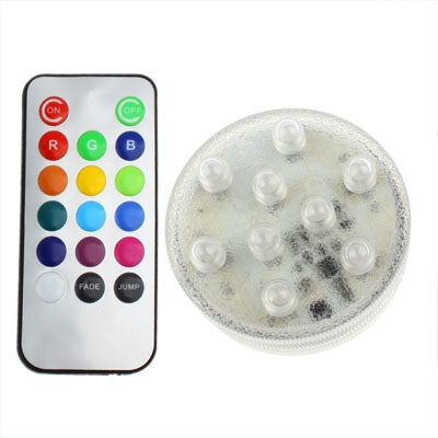 Luce LED 9 LED 13 Colori con Telecomando