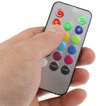 Luce LED 9 LED 13 Colori con Telecomando