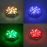 Lampada subacquea LED 10 luci con telecomando