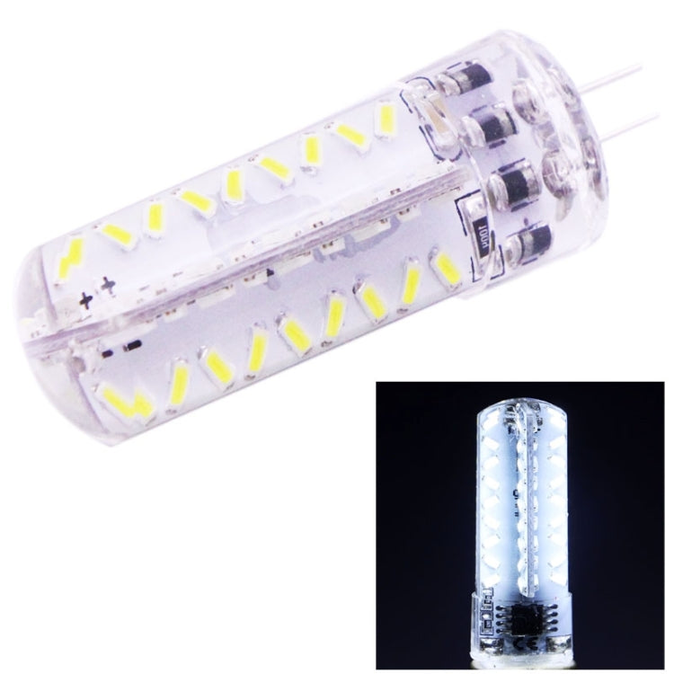 Lampadina LED G4 72 SMD 3014 220V luce bianca regolabile