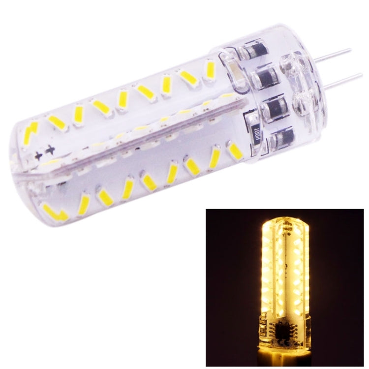 Lampadina LED G4 72 SMD 3014 220V luce bianca regolabile