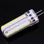 Lampadina LED G4 72 SMD 3014 220V luce bianca regolabile