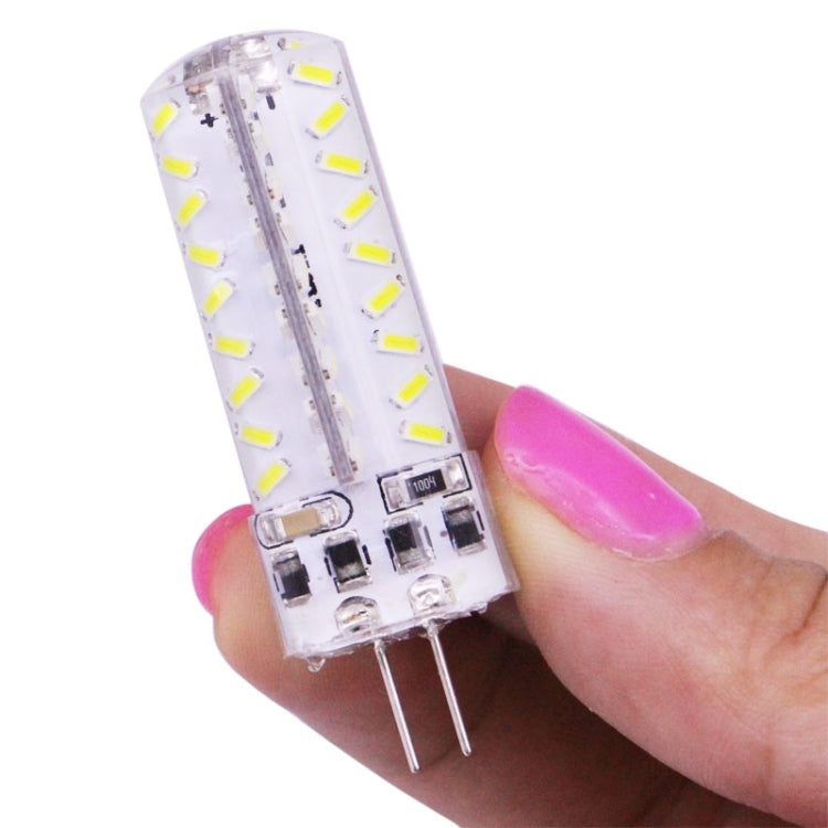 Lampadina LED G4 72 SMD 3014 220V luce bianca regolabile