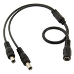 Cavo alimentazione CC 5,5x2,1 mm 35 cm per luci LED