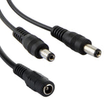 Cavo alimentazione CC 5,5x2,1 mm 35 cm per luci LED