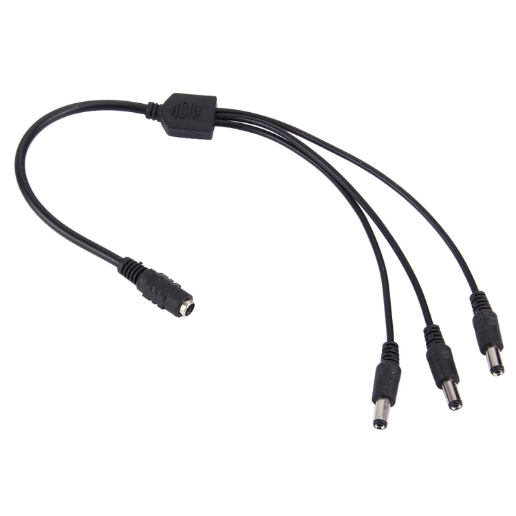 Cavo connettore 5,5x2,1 mm femmina a 3 maschi per LED