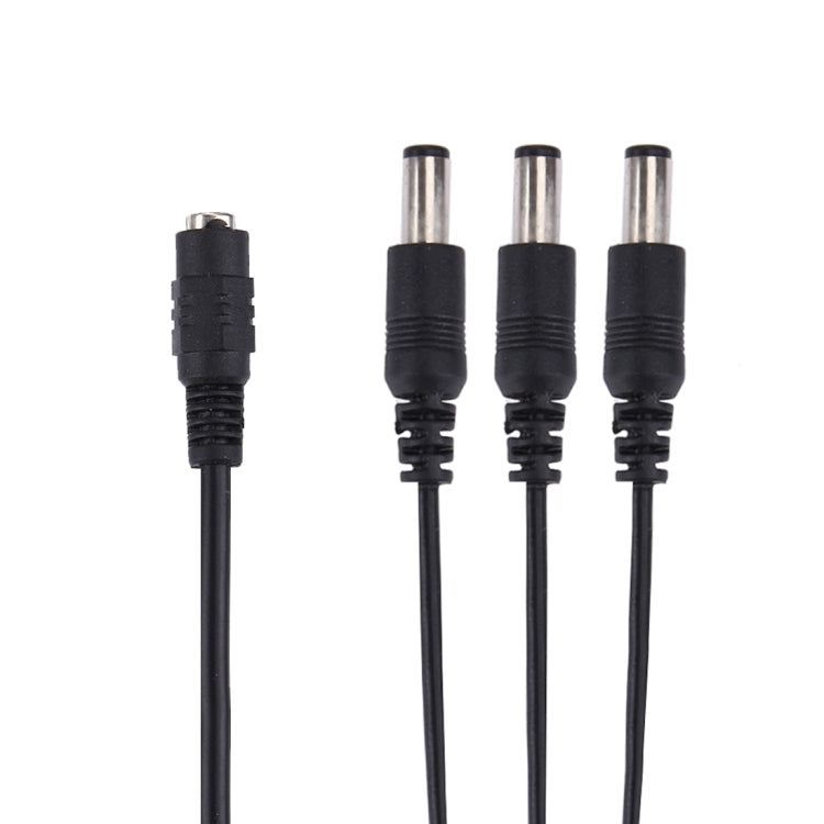 Cavo connettore 5,5x2,1 mm femmina a 3 maschi per LED