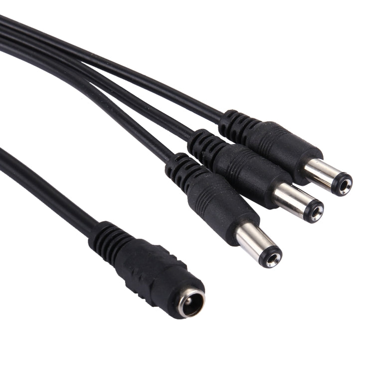 Cavo connettore 5,5x2,1 mm femmina a 3 maschi per LED