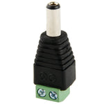 Jack maschio alimentazione CC 5,5x2,1 mm con connettore a vite