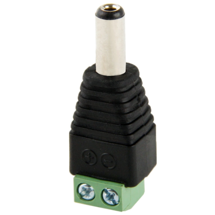 Jack maschio alimentazione CC 5,5x2,1 mm con connettore a vite