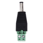Connettore maschio alimentazione CC 5,5 x 2,1 mm per telecamera C