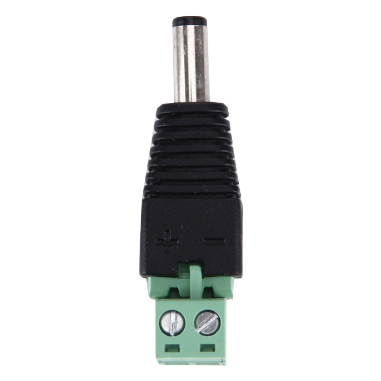 Connettore maschio alimentazione CC 5,5 x 2,1 mm per telecamera C