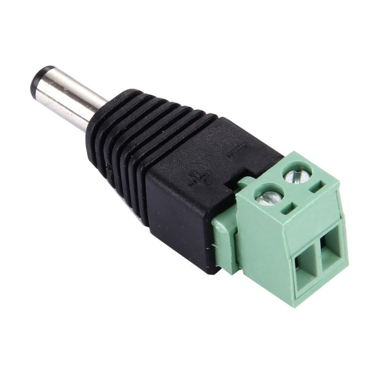 Connettore maschio alimentazione CC 5,5 x 2,1 mm per telecamera C