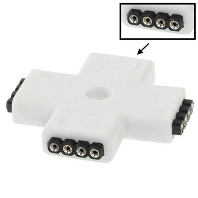 Connettore femmina 4 pin per striscia LED RGB