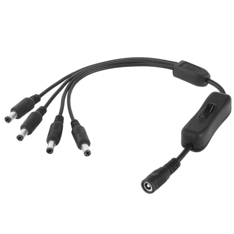 Connettore cavo alimentazione CC 5,5x2,1 mm con interruttore 30 c