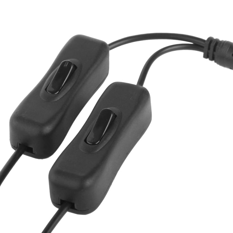 Connettore cavo alimentazione CC 5,5x2,1 mm con interruttore 30 c