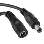 Spina alimentazione DC 5,5x2,1 mm con interruttore 30 cm