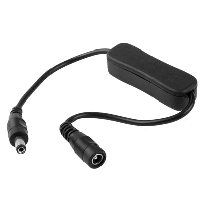 Spina alimentazione DC 5,5x2,1 mm con interruttore 30 cm