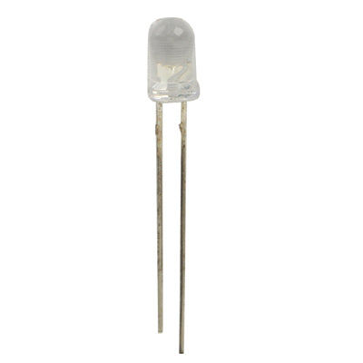 Lampada LED trasparente 5 mm luce bianca 6000-6500K