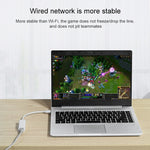 Adattatore Fast Ethernet USB 2.0 per PC e laptop