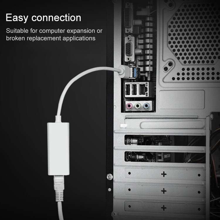 Adattatore Fast Ethernet USB 2.0 per PC e laptop