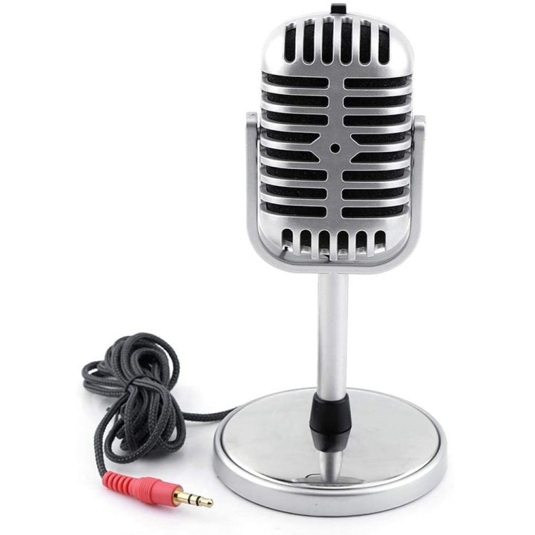 Microfono da terra in plastica con cavo jack 3,5 mm - immagine 2