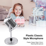 Microfono da terra in plastica con cavo jack 3,5 mm - immagine 5