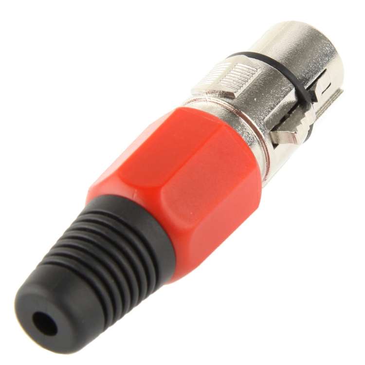 Adattatore XLR femmina a 3 pin per microfono, Female Plug - immagine 3