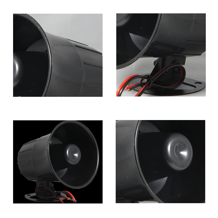 Corno sirena ES-626 12V 115 dB a doppio tono per allarmi - immagine 4