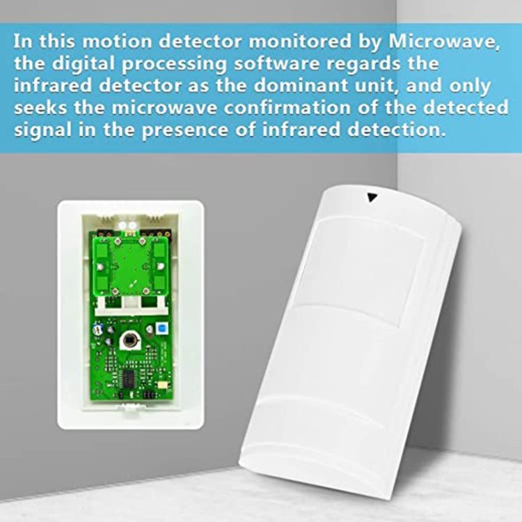 Rilevatore di movimento cablato PA-525D a doppio sensore - immagine 5