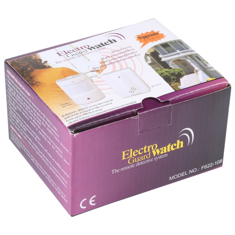 Campanello wireless Electro Guard con sensore di movimento IR - immagine 6