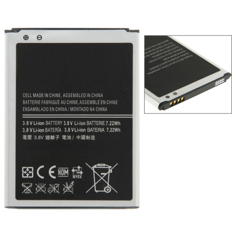 Batteria di ricambio 1900mAh per Samsung Galaxy S4 mini i9195 - immagine 2