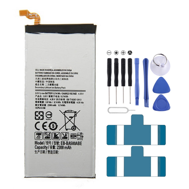 Batteria 2300mAh agli ioni di litio per Galaxy A5 2015 A500F